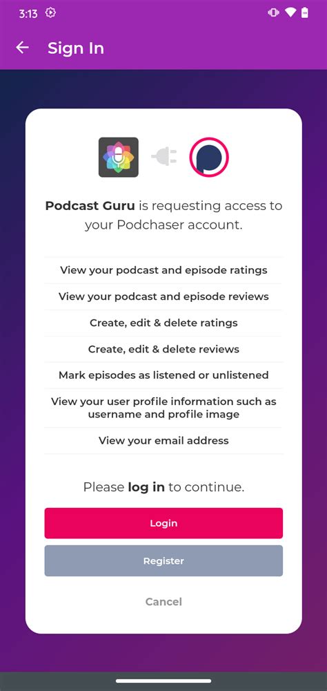 podchaser|podchaser login.